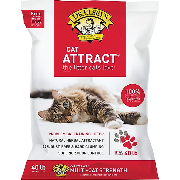 Dr. Elsey's Cat Attract Clumping Clay Cat Litter