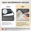 Show in main carousel: Bedsure Orthopedic Bolster Dog Sofa Bed with Removable Cover, Grey, X-Large slide 3 of 11