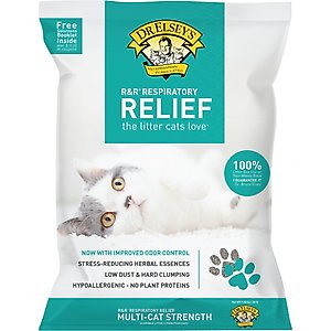 Dr. Elsey's R&R Stress-Reducing Clumping Clay Cat Litter, 20-lb bag