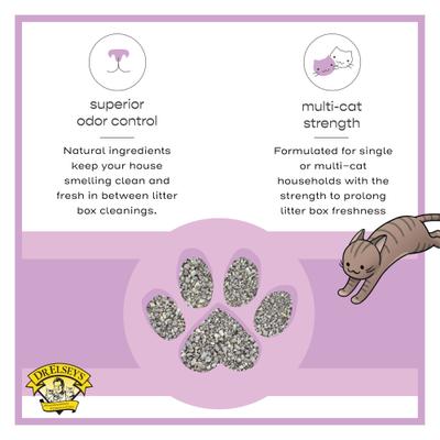 Show full view: Dr. Elsey's Paw Sensitive Clumping Clay Cat Litter, 20-lb bag slide 6 of 10