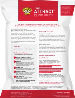 Show full view: Dr. Elsey's Cat Attract Clumping Clay Cat Litter, 40-lb bag slide 3 of 13