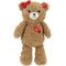 Show in main carousel: Linzy Toys Bear Squeaky Dog Plush Toy, Brown, 12-in slide 1 of 7