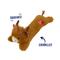Show in main carousel: Linzy Toys Highland Cow Squeaky Dog Plush Toy, Brown, 16-in slide 3 of 6