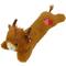 Show in main carousel: Linzy Toys Highland Cow Squeaky Dog Plush Toy, Brown, 16-in slide 1 of 6