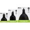 Show in main carousel: Reptile Systems Ceramic Reptile Clamp Lamp, Black, 75W slide 2 of 8