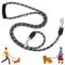 Show in main carousel: SlowTon Hands-Free Nylon Dog Leash, 10-ft long, 1/2-in wide, Dark Grey slide 9 of 10