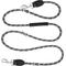 Show in main carousel: SlowTon Hands-Free Nylon Dog Leash, 10-ft long, 1/2-in wide, Dark Grey slide 10 of 10