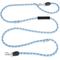 Show in main carousel: SlowTon Hands-Free Nylon Dog Leash, 10-ft long, 1/2-in wide, Blue slide 9 of 9