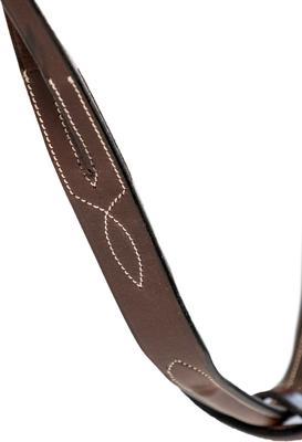 Show full view: Nunn Finer Round Raised Running Horse Martingale, Havana, Cob slide 6 of 9