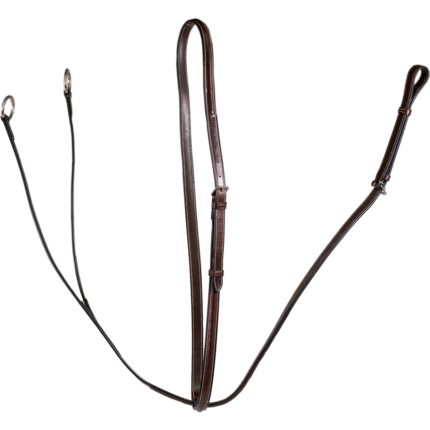Nunn Finer Round Raised Running Horse Martingale, Havana, Cob