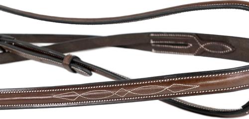 Show full view: Nunn Finer Round Raised Running Horse Martingale, Havana, Cob slide 4 of 9