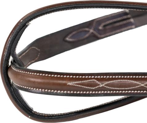 Show full view: Nunn Finer Round Raised Running Horse Martingale, Havana, Cob slide 2 of 9