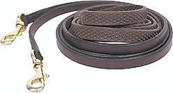 Nunn Finer Soft Grip Draw Horse Reins with Snaps, Black
