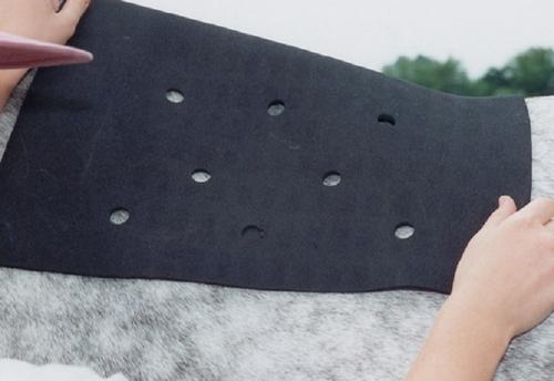 Show full view: Nunn Finer No Slip English Horse Saddle Pad, Black slide 2 of 2