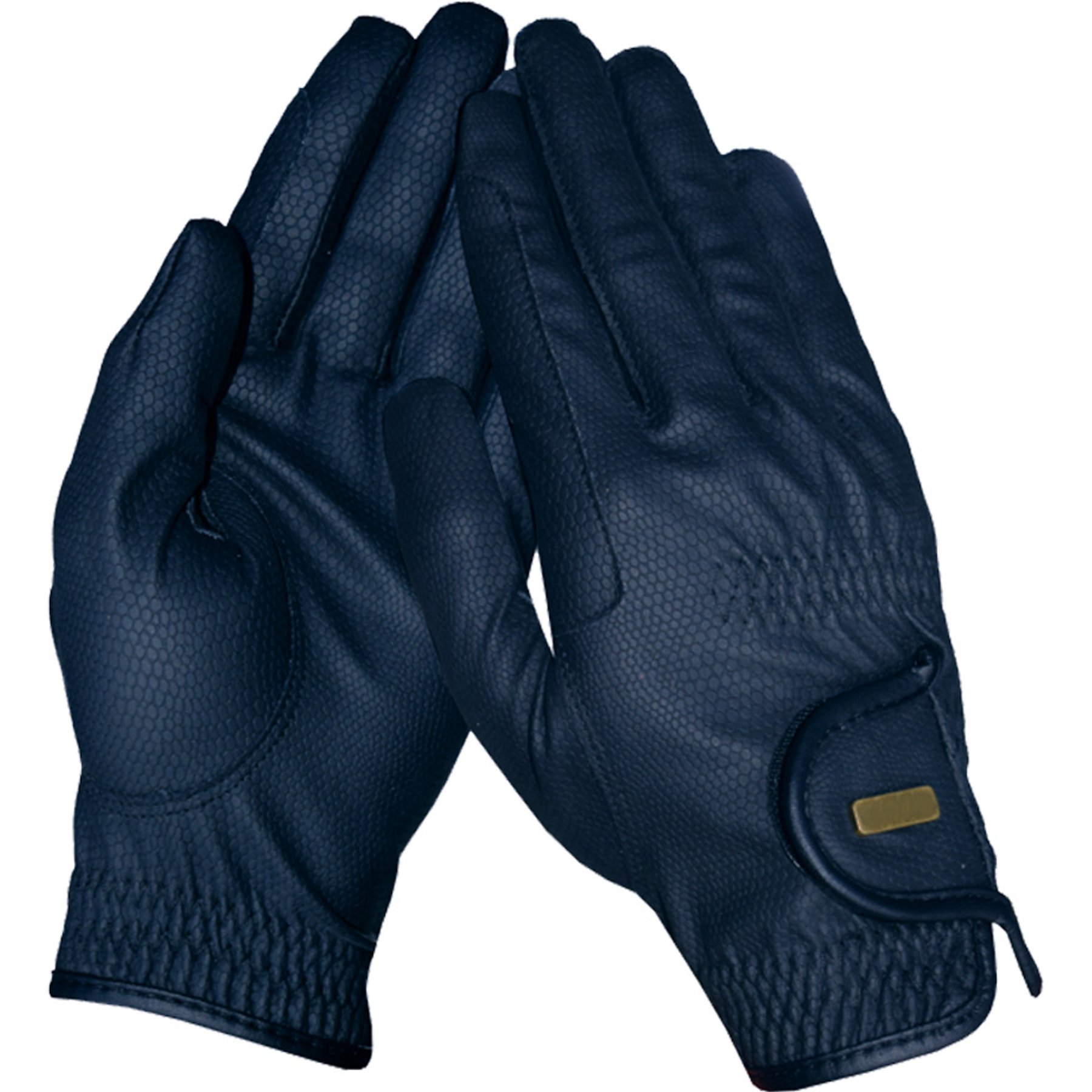 Vercelli Sorrento Horse Riding Glove, Navy, 7, 2 count