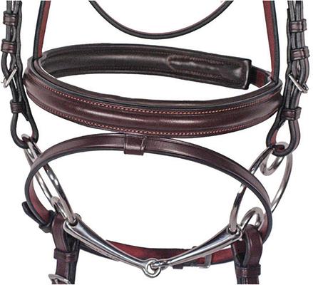 Show full view: Nunn Finer Galway Horse Bridle, Havana, Horse slide 4 of 6