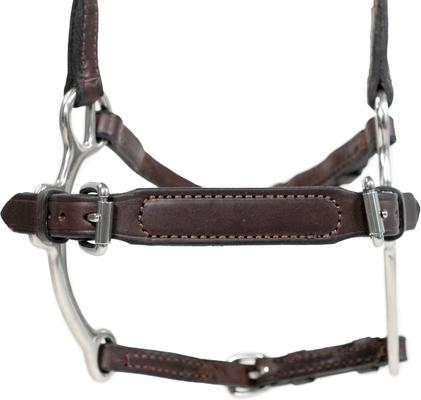 Show full view: Nunn Finer Adjustable Lever Horse Noseband, Havana slide 5 of 6