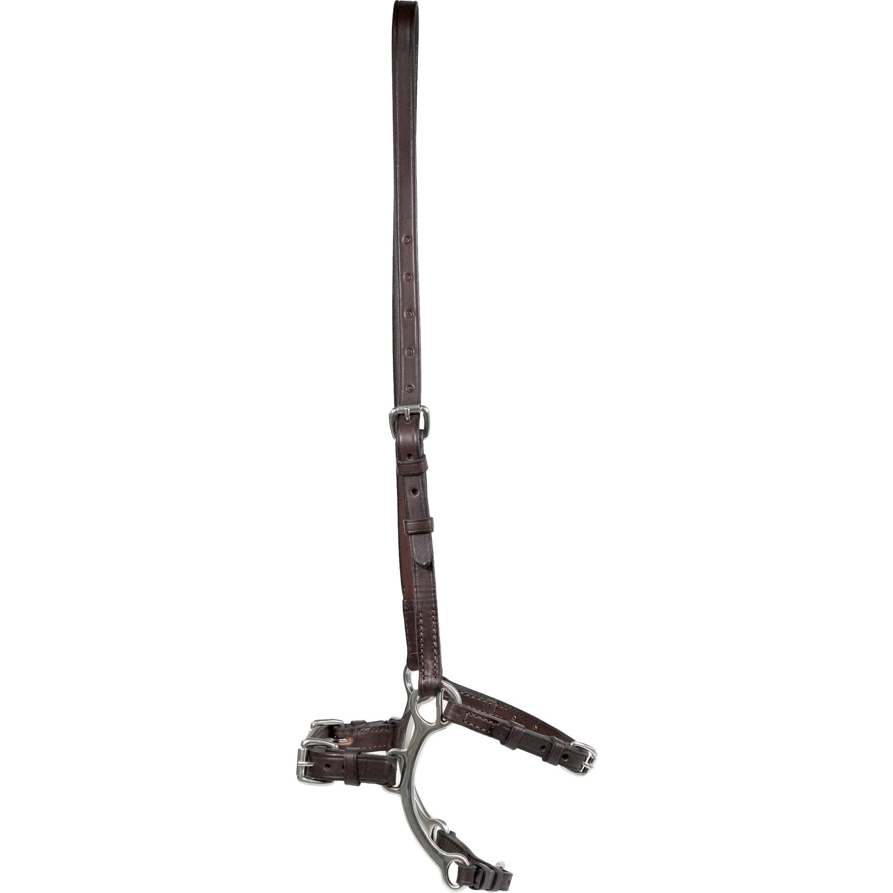 Nunn Finer Adjustable Lever Horse Noseband, Havana