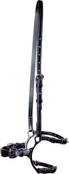 Nunn Finer Adjustable Lever Horse Noseband, Black