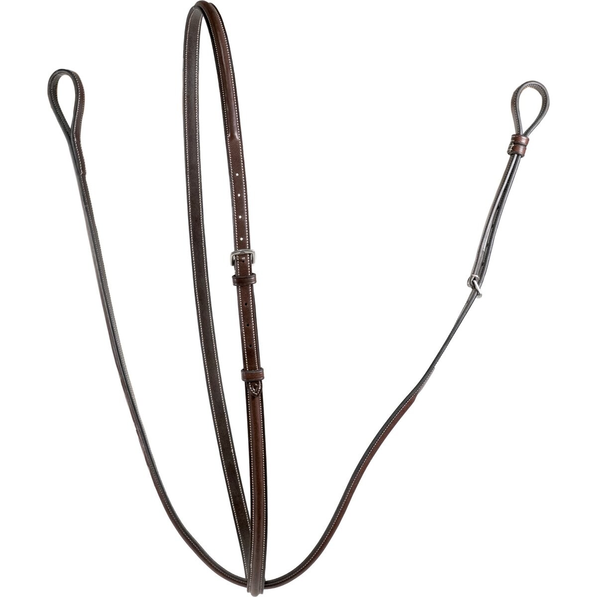 Nunn Finer Round Raised Standing Horse Martingale, Havana, Oversize