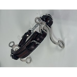 Nunn Finer The Seahorse Hackamore Horse Noseband, Havana, Horse