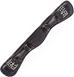 Nunn Finer Piaffe Horse Girth, Black, 20-in