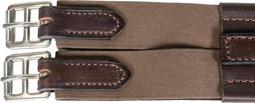 Show full view: Nunn Finer Contour Chafeless Double End Elastic Horse Girth, Havana, 56-in slide 2 of 4