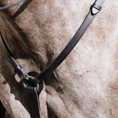 Show full view: Nunn Finer Hunting Horse Breastplate, Black, Cob slide 2 of 4