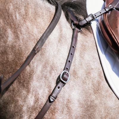 Show full view: Nunn Finer Hunting Horse Breastplate, Havana, Cob slide 3 of 5