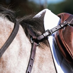Nunn Finer Hunting Horse Breastplate, Havana, Horse slide 2 of 5