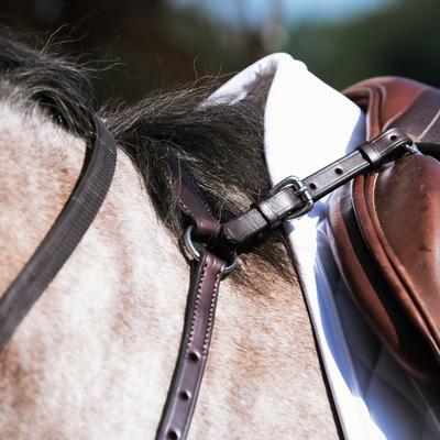 Show full view: Nunn Finer Hunting Horse Breastplate, Havana, Cob slide 4 of 5
