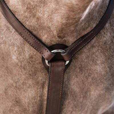 Show full view: Nunn Finer Hunting Horse Breastplate, Havana, Cob slide 2 of 5