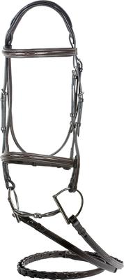 Show full view: Nunn Finer Elena Horse Bridle, Havana, Pony slide 4 of 6