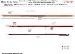 Nunn Finer Elena Horse Bridle, Havana, Horse slide 2 of 8