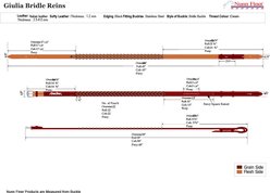Nunn Finer Giulia Hunter Horse Bridle, Havana, Horse slide 2 of 5
