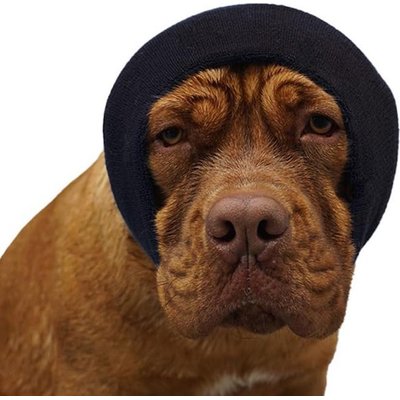 Happy Hoodie Happy Hoodie Thunder Grooming Fireworks Calming Band for Dogs, X-Large, Black