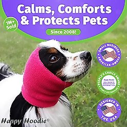Happy Hoodie Calming Cap for Dogs, Purple, Large slide 2 of 9