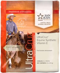 UltraCruz Synthetic Vitamin E Powder Horse Supplement, 4-lb bag