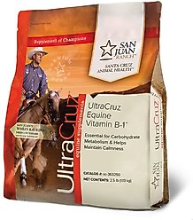 UltraCruz Vitamin B-1 Pellet Horse Supplement, 2.5-lb bag