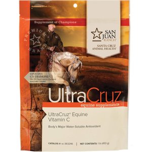 UltraCruz Vitamin C Immune Support Pellets Horse Supplement, 1-lb bag