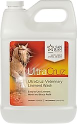 UltraCruz Liniment Refill Horse Wash, 1-gal bottle