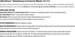 UltraCruz Liniment Refill Horse Wash, 1-gal bottle slide 2 of 2