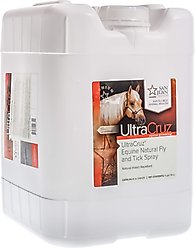 UltraCruz Natural Horse Fly & Tick Spray, 5-gal bottle