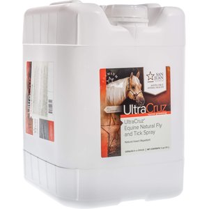 UltraCruz Natural Horse Fly & Tick Spray, 5-gal bottle