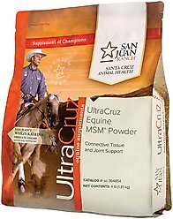 UltraCruz MSM Joint Support Powder Horse Supplement, 4-lb bag