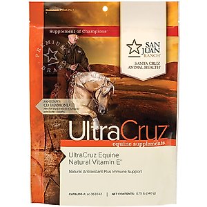 UltraCruz Natural Vitamin E Powder Horse Supplement, 0.75-lb bag