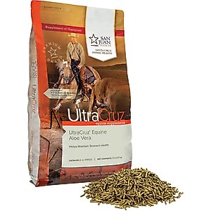 UltraCruz Aloe Vera Digestive Health Pellets Horse Supplement, 10-lb bag
