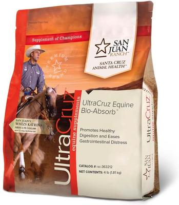 Show full view: UltraCruz Bio-Absorb Digestive Health Powder Horse Supplement, 4-lb bag slide 2 of 4