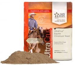 UltraCruz Chromium Yeast Diabetic Support Pellets Horse Supplement, 2-lb bag