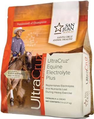 Show full view: UltraCruz Electrolyte Plus Pellets Horse Supplement, 5-lb bag slide 3 of 4